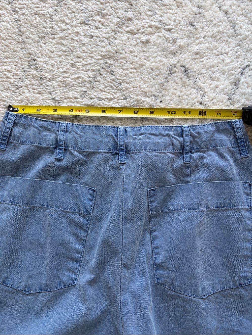 Evereve | Velvet by Graham & Spencer Mya Utility Pant Blue Size 4 NWOT - Picture 6 of 8